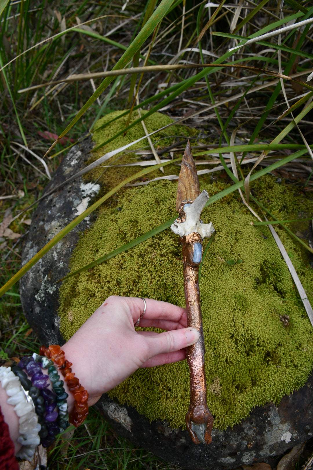 Copper electroformed  Ceremonial daggers