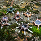 Copper Electroformed Vintage Microscope Lens necklaces